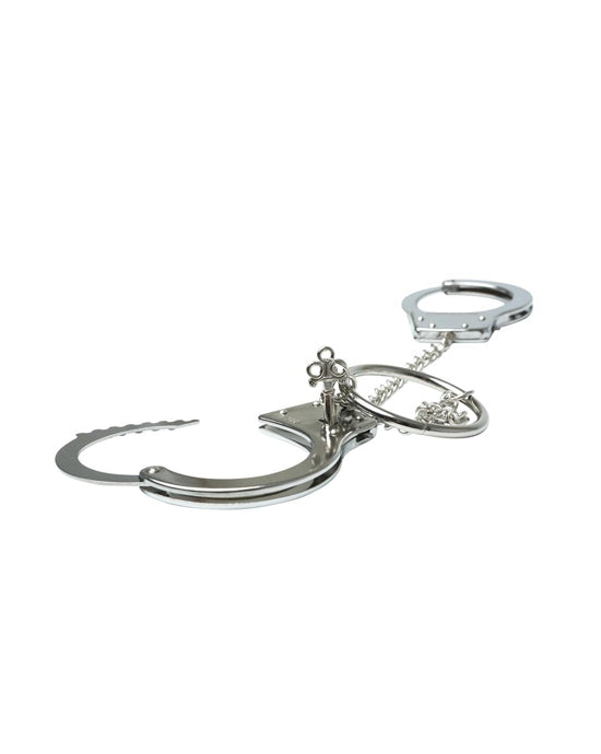 Sex & Mischief Ring Metal Handcuffs