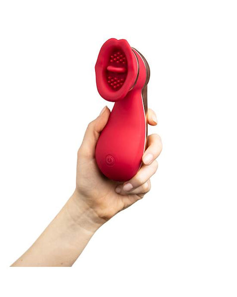 Share Satisfaction Chakra Luxury Tongue Vibrator