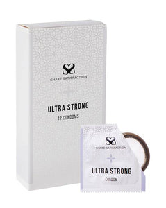 Share Satisfaction Ultra Strong Condoms 12 Pack