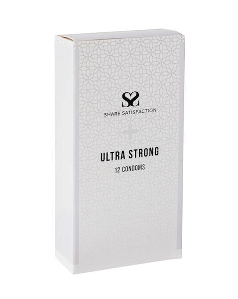 Share Satisfaction Ultra Strong Condoms 12 Pack