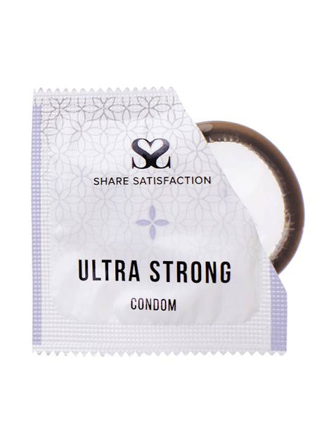 Share Satisfaction Ultra Strong Condoms 12 Pack