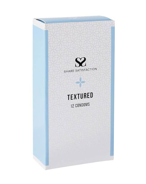 Share Satisfaction Textured Condoms 12 Pack