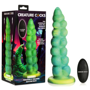 Creature Cocks Squirmer - 9" Thrusting Vibrator