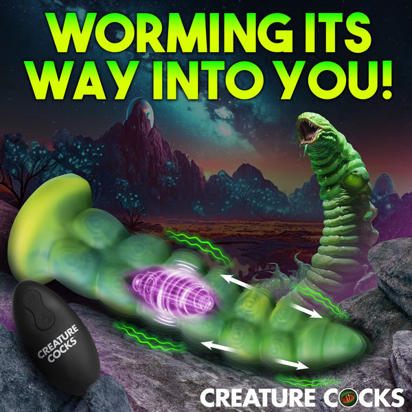 Creature Cocks Squirmer - 9" Thrusting Vibrator