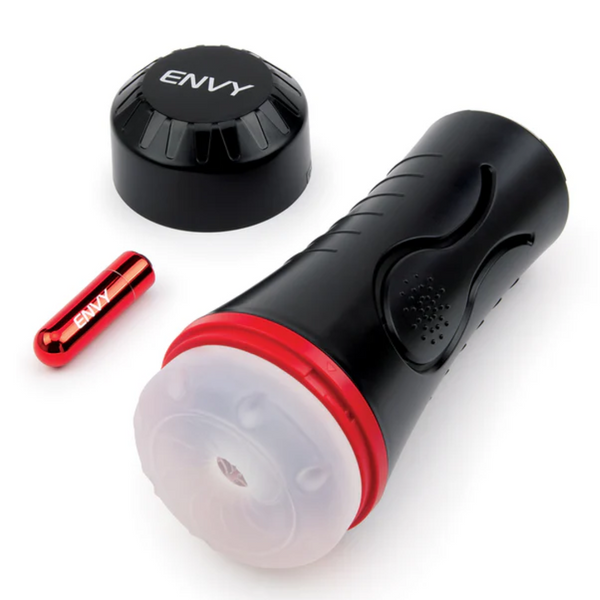 ENVY Squeezable Clear Clutch Stroker