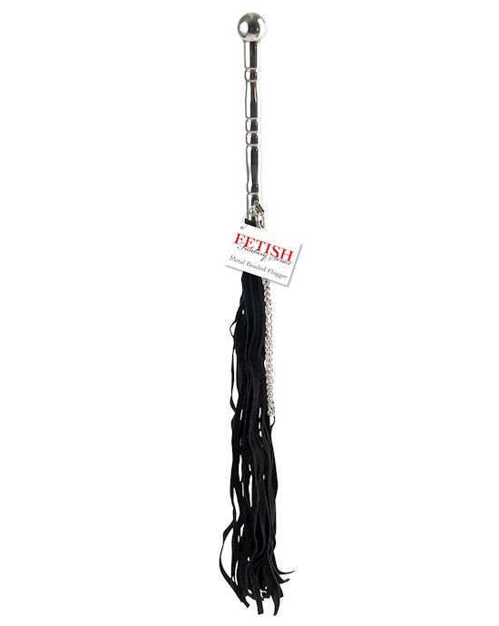 Beaded Metal Flogger