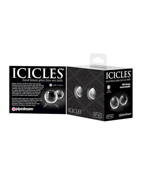 Icicles No 41 Small Glass Ben-Wa Balls