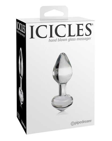 Icicles Glass Butt Plug No 44