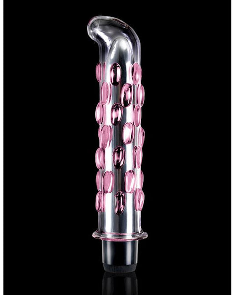 Icicles Hand Blown Vibrating Glass Massager No 19