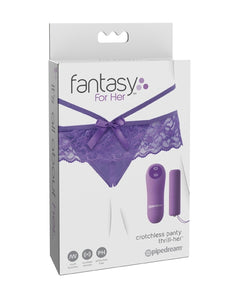 Fantasy For Her Crotchless Panty Thrill-Her