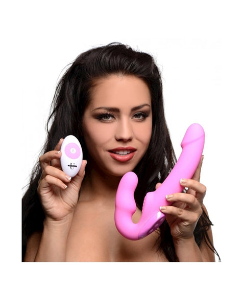 Urge Silicone Strapless Strap-On With Remote