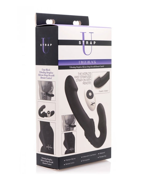 Urge Silicone Strapless Strap-On With Remote