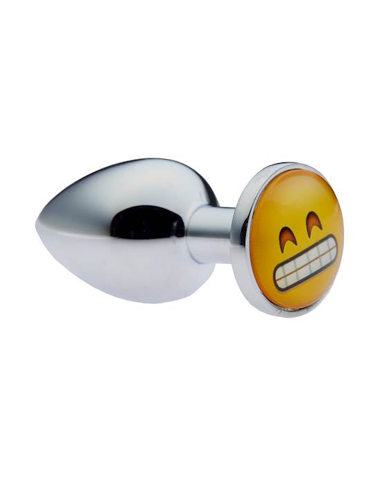 Grimace Emoji Anal Plug - 2.7 Inch