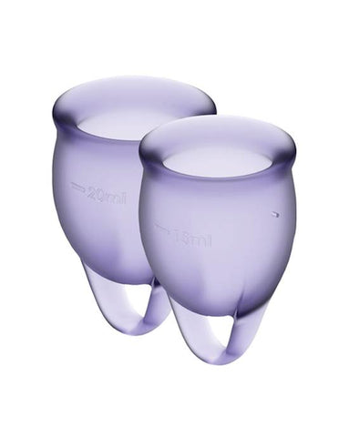 Satisfyer Feel Confident Menstrual Cup - Purple