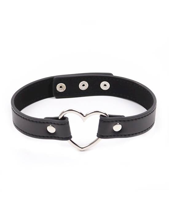 Heart-Ring Choker