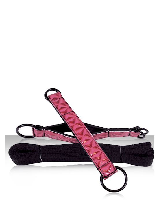 Pink Bed Restraint Straps