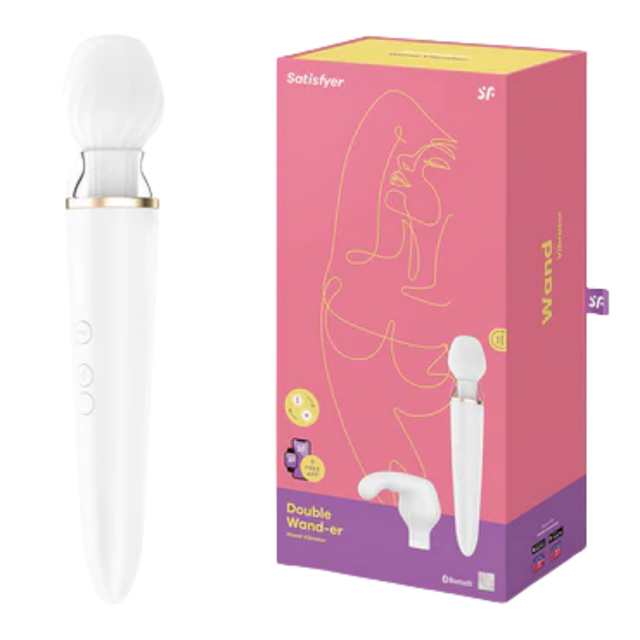 Satisfyer Double Wand-er - App Control